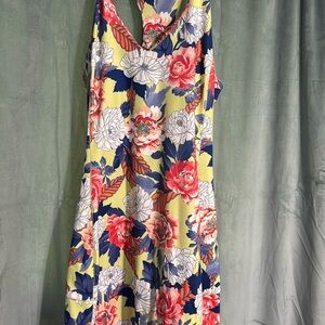 Floral Sleeveless Dress - Multicolor Marika